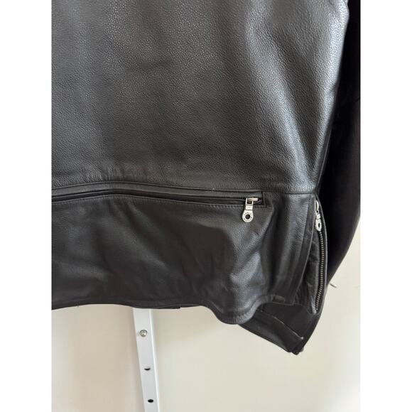 Vintage Harley Davidson Racing Leather Jacket Women’s Size Medium Motorcycle EUC - Picture 12 of 12